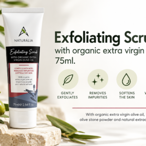 Exfoliante ALNATURAL con aceite de oliva virgen extra ecológico 75 ml